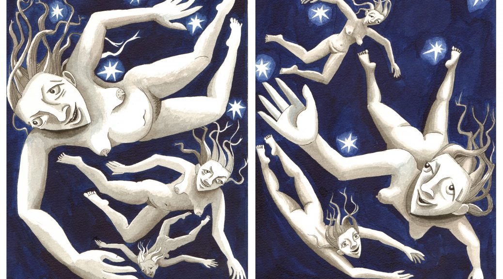 die-fliegenden-frauen-nebeneinander